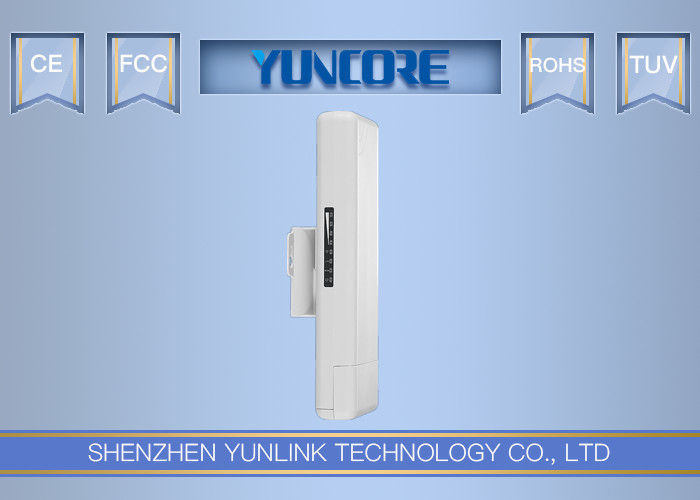 64MB DDR2 RAM 2.4 GHz Outdoor CPE Wifi Client With 12dBi Panel Antenna